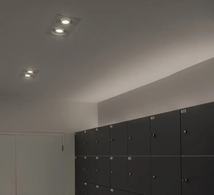 Spot encastrable, New Tria 300, blanc mat, L31,5cm, H12,5cm - SLV