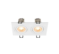 Plafonnier & Spot*SLV Spot encastrable, New Tria 155, , L17cm, H9cm - blanc