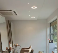 Plafonnier & Spot*SLV Spot encastrable, Occuldas 23, , LED, dim, 3000K, 1500 lm, Ø22,6cm, H7,8cm - blanc