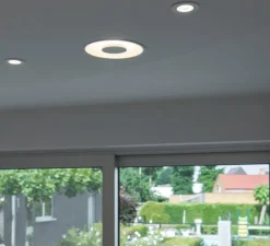 Spot encastrable, Occuldas 23, blanc, LED, dim, 3000K, 1500 lm, Ø22,6cm, H7,8cm - SLV