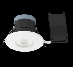 Plafonnier & Spot*Solum Spot encastrable, One, , IP65, LED, dim, 3000K, 550 lm, Ø8,6cm, H5,5cm - blanc