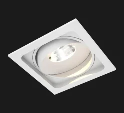 Spot encastrable, orientable, Titan 1 - Way Organic, blanc, LED, dim, 1850-3100K,, 1172 lm, Ø10cm, H7,5cm - Doxis