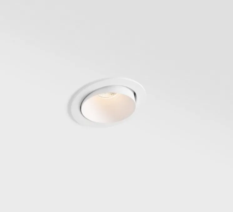 Spot encastrable, orientable, Smart Kup Recessed Adjustable 82 1x, blanc, LED, dim, 3000K, 552 / 717 lm, Ø8,2cm, H5,5cm - Modular