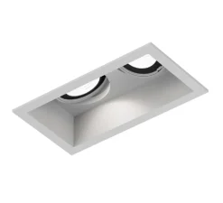 Spot encastrable, Plano 2.0 PAR16, aluminium, blanc, L15,6cm, H11,5cm - Wever&Ducré