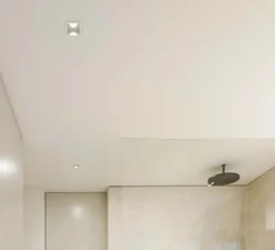 Spot encastrable, Plano IP44 1.0 LED, blanc, IP44, LED, 3000K, 550 lm, Ø8,5cm, H8,8cm - Wever&Ducré