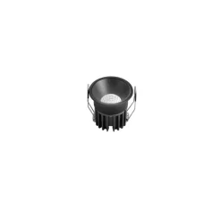 Plafonnier & Spot*Nedgis Spot encastrable, Quark, , LED, 3000-4000K, 1040 lm, Ø6,5cm, H5,5cm - noir