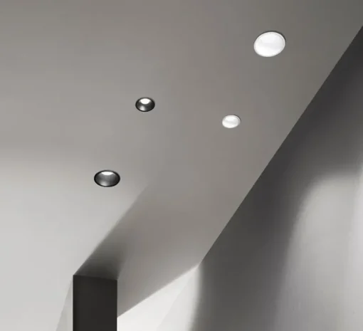 Plafonnier & Spot*Nedgis Spot encastrable, Quark, , LED, 3000-4000K, 2400 lm, Ø10cm, H9,5cm - noir