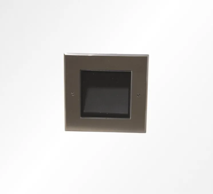 Spot encastrable, Rascasse 8, noir, IP65, LED, 2700K, 200 lm, L8,2cm, H8,2cm - Inverlight
