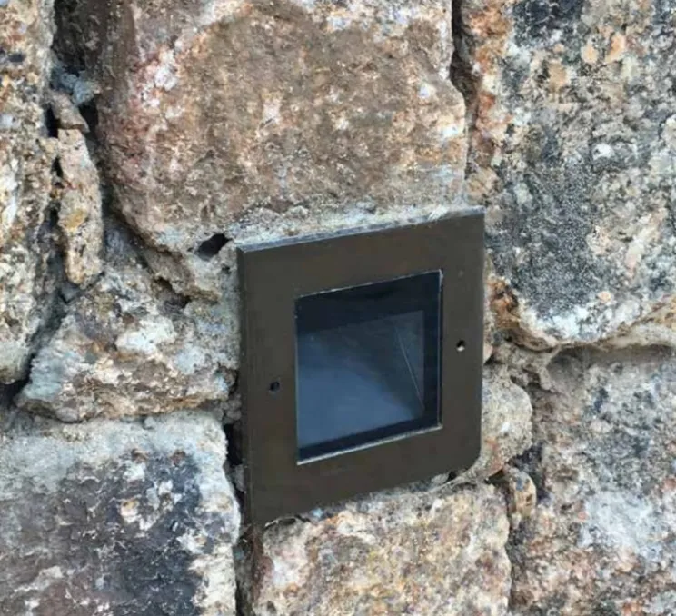 Spot encastrable, Rascasse 8, noir, IP65, LED, 2700K, 200 lm, L8,2cm, H8,2cm - Inverlight