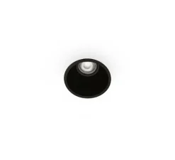 Plafonnier & Spot*Faro Spot encastrable, salle de bain, Fresh IP65, , Ø9cm, H13,3cm (hauteur plafond recommandée 14,5cm)- noir