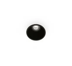 Plafonnier & Spot*Faro Spot encastrable, salle de bain, Fresh IP44, , Ø9cm, H6cm (hauteur plafond recommandée 14,5cm) - noir