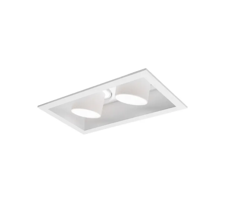 Spot encastrable, SNEAK TRIM 2.0, blanc, LED, 3000K, 400/540lm, L15,6cm, H9cm - Wever&Ducré