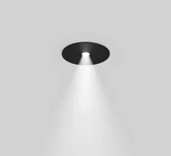 Plafonnier & Spot*XAL Spot encastrable, Spio 20 downlight, , LED, 2700K, 289 lm, Ø3,5cm, H6,6cm - noir