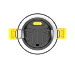 Spot encastrable, Stella SD orientable, Pack de 10, noir, IP65, LED, dim, 2700-3000-4000K, 520 lm, Ø8,2cm, H3,5cm - Solum