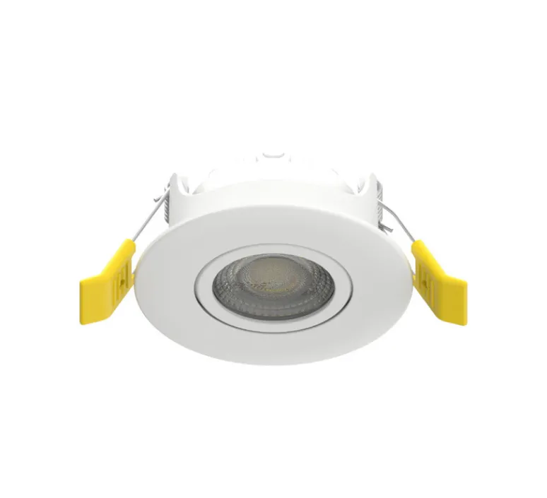 Plafonnier & Spot*Solum Spot encastrable, Stella SD orientable, Pack de 10, , IP65, LED, dim, 2700-3000-4000K, 520 lm, Ø8,2cm, H3,5cm - blanc