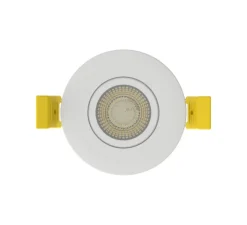 Plafonnier & Spot*Solum Spot encastrable, Stella SD orientable, Pack de 10, , IP65, LED, dim, 2700-3000-4000K, 520 lm, Ø8,2cm, H3,5cm - blanc