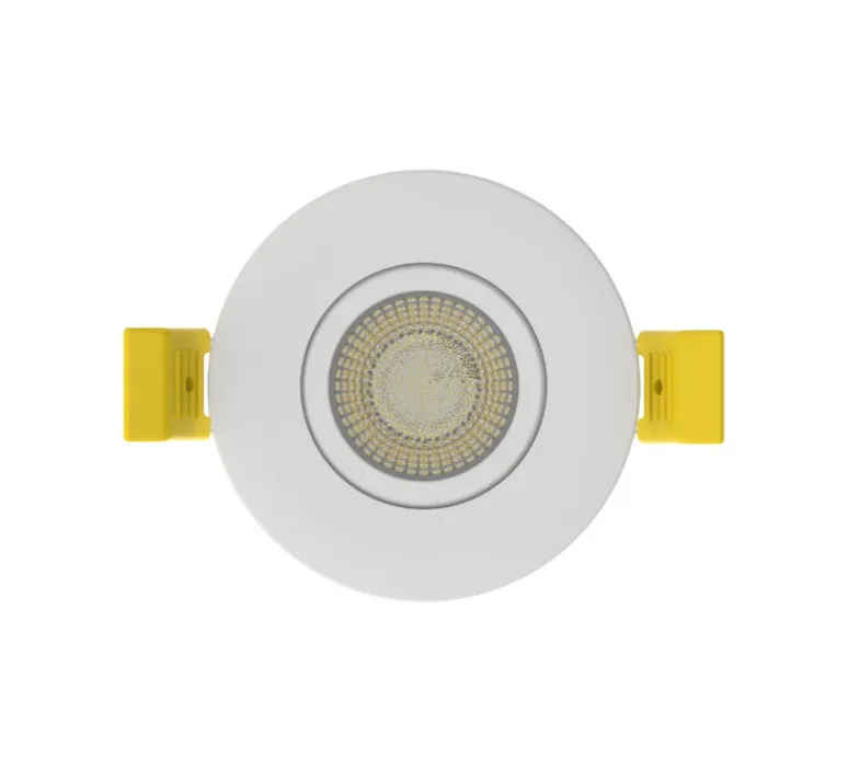 Plafonnier & Spot*Solum Spot encastrable, Stella SD orientable, Pack de 10, , IP65, LED, dim, 2700-3000-4000K, 520 lm, Ø8,2cm, H3,5cm - blanc