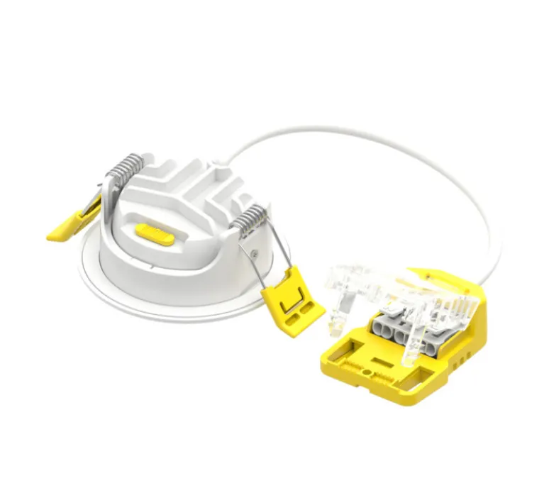 Plafonnier & Spot*Solum Spot encastrable, Stella SD orientable, Pack de 10, , IP65, LED, dim, 2700-3000-4000K, 520 lm, Ø8,2cm, H3,5cm - blanc