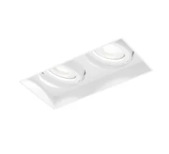Spot encastrable, Strange petit 2.0, blanc, LED, dim, 3000K, 1140 lm, L10,2cm, H5,2cm - Wever&Ducré