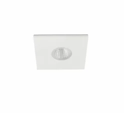 Plafonnier & Spot*Faro Spot encastrable, Tast Square, , IP65, LED, 2700K, 350 lm, Ø5,5cm, H2,8cm - blanc
