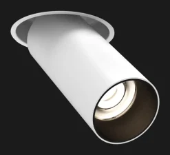 Spot encastrable, Tektus 60 Recessed, blanc mat, dim, LED, 2700K, 2118lm, Ø6cm, H15cm - Doxis