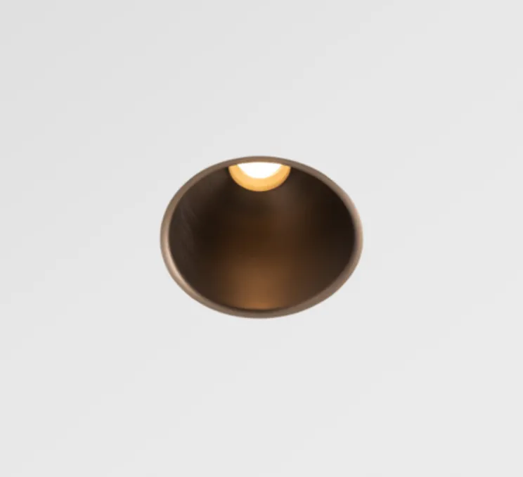 Spot encastrable, Thimble Recessed 74 1x, bronze, IP55, LED, dim, 3000K, 603 lm, Ø7,4cm, H8,5cm - Modular