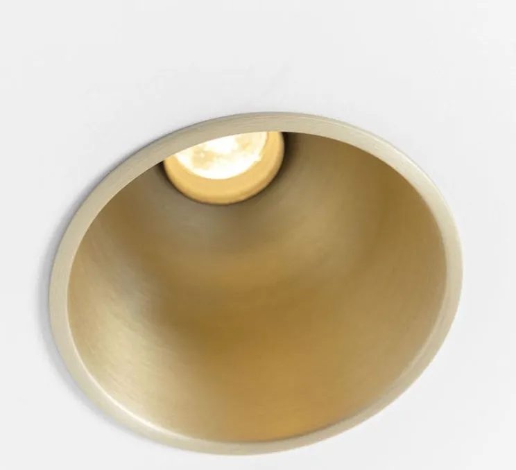 Spot encastrable, Thimble 74, ano champagne, IP55, LED, 2700k, 440/593 lm, Ø7,4cm, H8,5cm - Modular