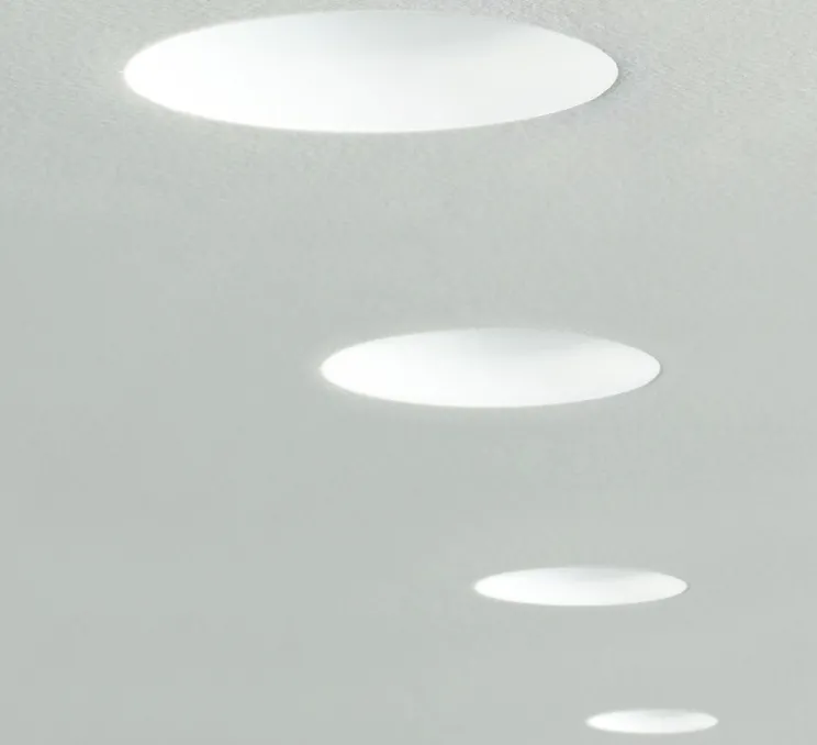 Spot encastrable, Trimless Round Adjustable Led, blanc, LED, dim, 2700K, 528 lm, Ø7,4cm, H7,4cm - Astro