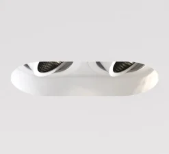 Plafonnier & Spot*Astro Spot encastrable, Trimless Round Twin Adjustable, , L15,5cm, H6,2cm - blanc mat