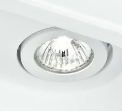 Plafonnier & Spot*Nedgis Spot encastrable, Vertbois, plâtre, prêt à peindre, Philippine, , L25,5cm, H15,5cm - blanc