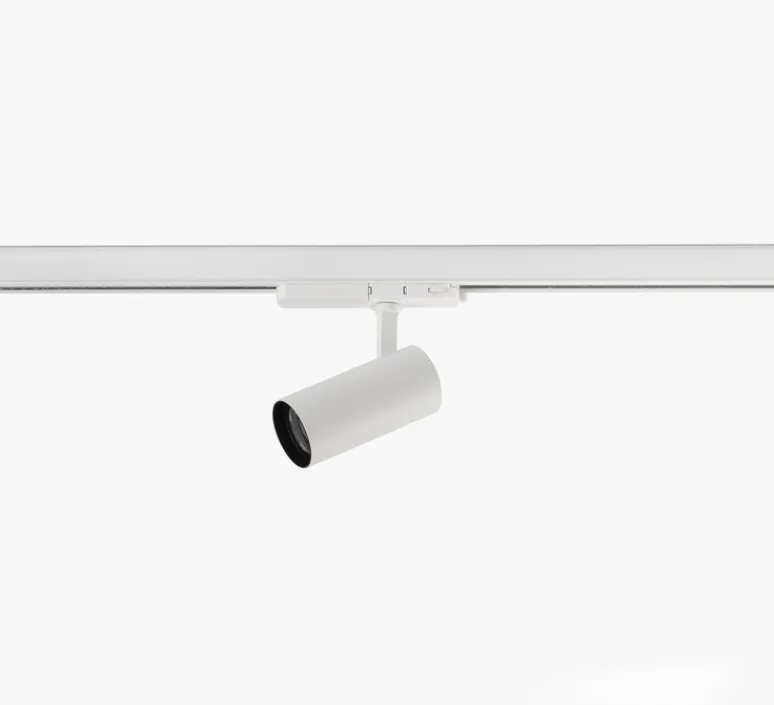 Plafonnier & Spot*Faro Architectural Spot, Fost Track 64, , LED, dim, DALI, 2700k, 28W, 25°, 2987lm, Ø6,4cm, H13,6cm - Faro blanc