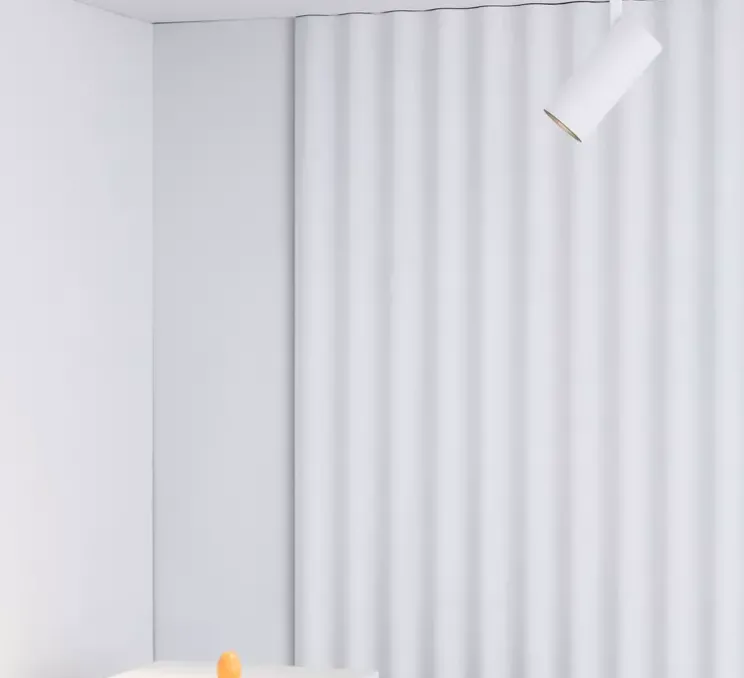 Spot, Fost Track, blanc, LED, On/Off, 2700k, 43W, 36°, 2628 lm, Ø7cm, H16,5cm - Faro