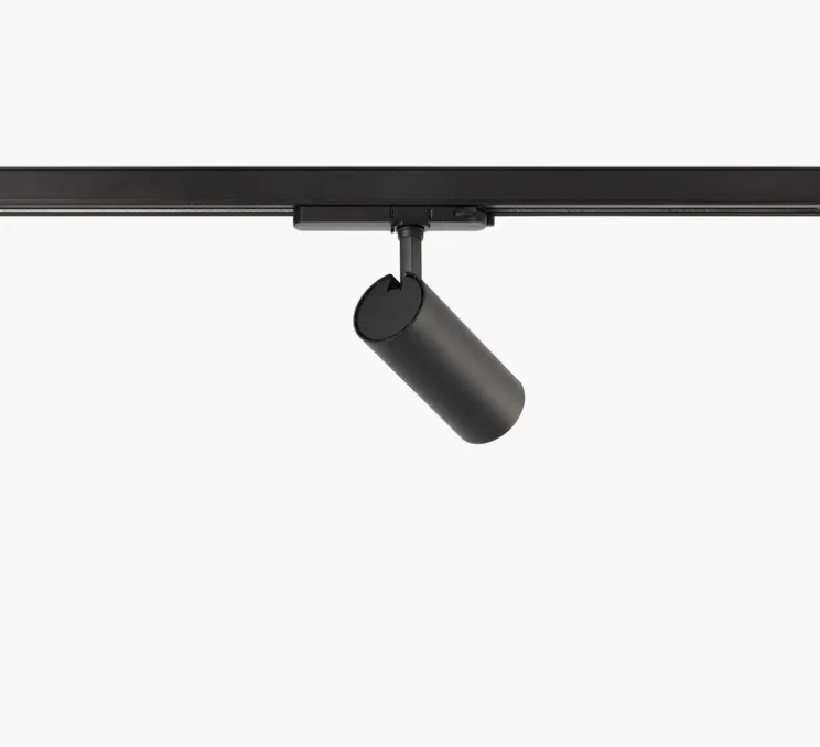 Spot, Fost Track, noir, LED, 3000k, 43W, 36°, 3125 lm, Ø7cm, H16.5cm - Faro