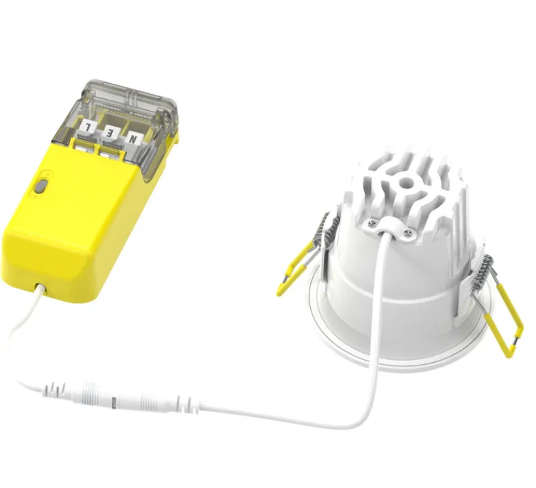 Plafonnier & Spot*Solum Spot, Hydor, , IP65, LED, dim, CCT, 650-950 lm, Ø7,6cm, H6,9cm - blanc