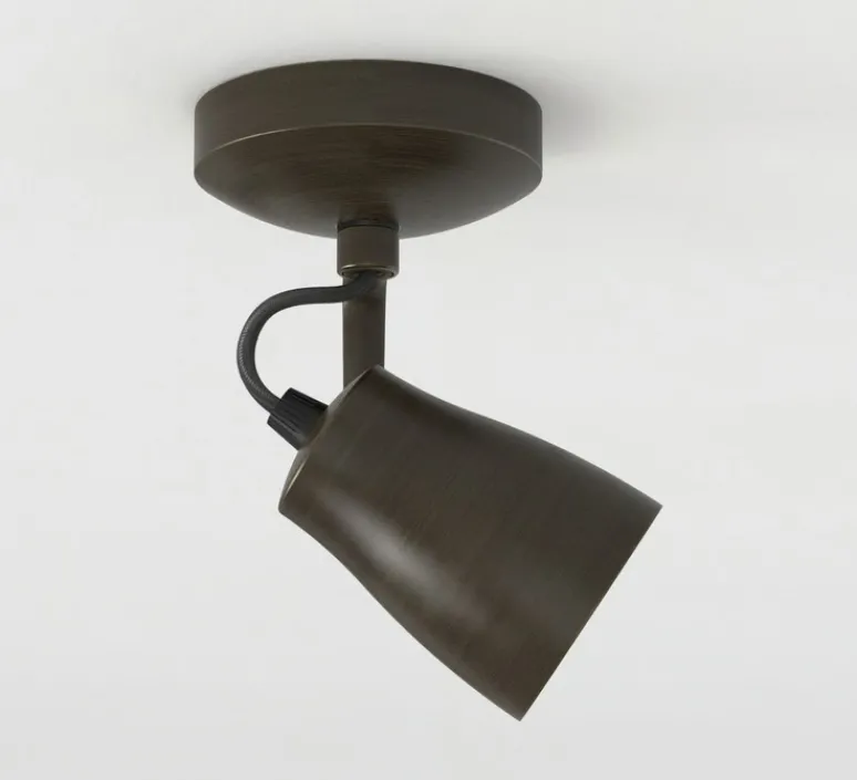Plafonnier & Spot*Astro Spot, Juno Single, , L9cm, H16cm - bronze