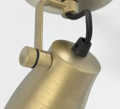 Spot, Juno Single, laiton brossé mat, L9cm, H16cm - Astro