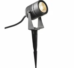 Plafonnier & Spot*SLV Spot, LED SPIKE, , IP55, LED, 3000K, 400lm, Ø6cm, H10cm - noir