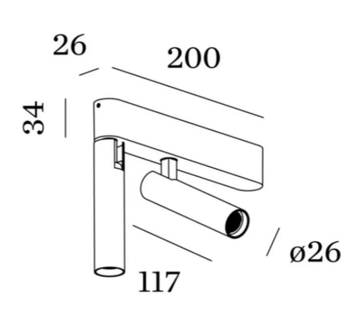 Spot, Match surface 2.0, blanc, LED, dim, 2700K, 1070 lm, L20cm, H14,7cm - Wever&Ducré