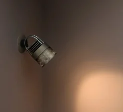 Plafonnier & Spot*Sammode Spot, MOD recessed perforé, , LED, dim, 2700K, 900 lm, Ø10cm, H16cm - bronze