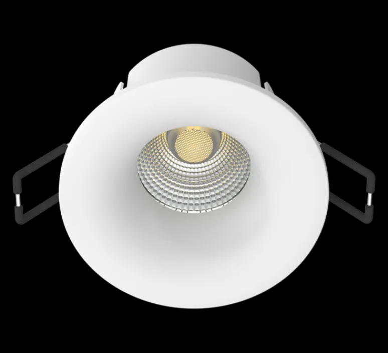 Plafonnier & Spot*Solum Spot, Norma, , IP65, LED, dim, 2700-4000K, 500-550 lm, Ø8,52cm, H5,59cm - blanc