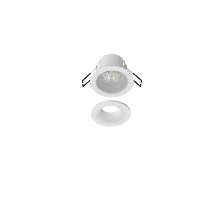 Plafonnier & Spot*Solum Spot, Norma, , IP65, LED, dim, 2700-4000K, 500-550 lm, Ø8,52cm, H5,59cm - blanc