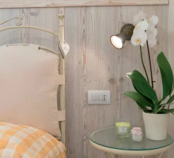 Plafonnier & Spot|Applique*Moretti Luce Spot ou applique en saillie, Azali 1521, , L9,5cm, H12cm - Cuivre laiton vieilli