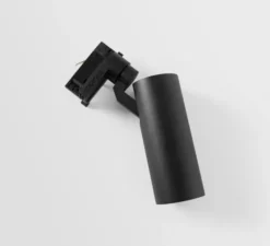 Plafonnier & Spot*Modular Spot pour rail, Charlatan Track 230V Adjustable 65 1x , , LED, 2700K, 1246 lm, Ø6,6cm, H16,5cm - noir