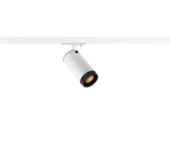 Plafonnier & Spot*SLV Spot pour rail, GRIP! L, blanc & noir, Ø5,7cm, H11,7cm - blanc & noir