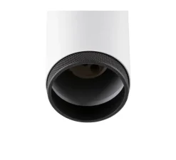 Plafonnier & Spot*SLV Spot pour rail, GRIP! L, blanc & noir, Ø5,7cm, H11,7cm - blanc & noir