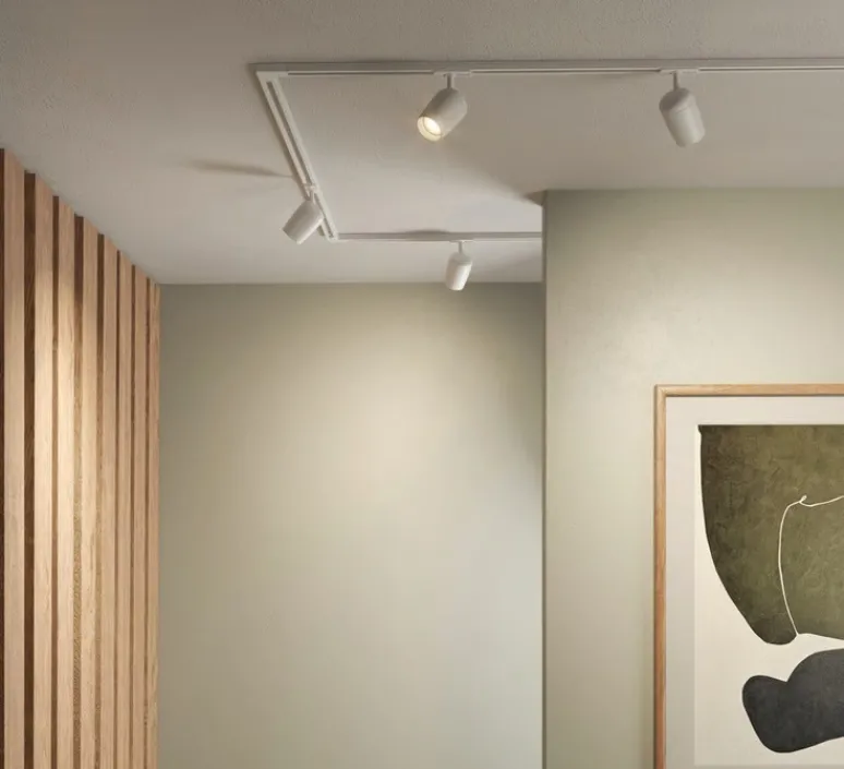 Plafonnier & Spot*Astro Spot pour rail, Koto Track, , Ø7,2cm, H15,3cm - blanc mat