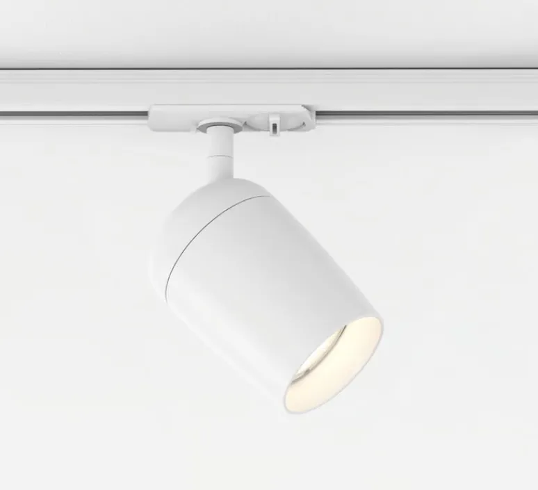 Plafonnier & Spot*Astro Spot pour rail, Koto Track, , Ø7,2cm, H15,3cm - blanc mat