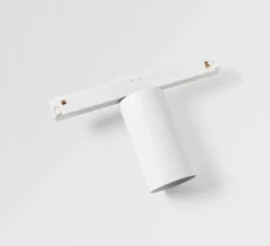 Spot pour rail, Minude 48 V, blanc, LED, dim, 2700K, 598 lm, L16,7cm, H8,8cm - Modular