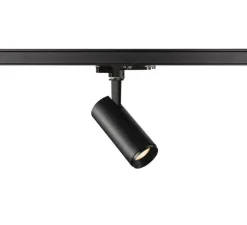 Spot pour rail, Numinos S, noir, LED, dim, 2700K, 985 lm, L16,2cm, H14,5cm - SLV