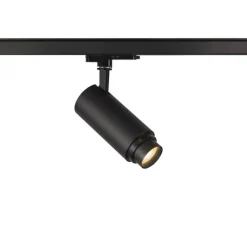 Plafonnier & Spot*SLV Spot pour rail, Numinos Zoom M Dali, , LED, dim, 3000K, 1800 lm, L19cm, H16,5cm - noir